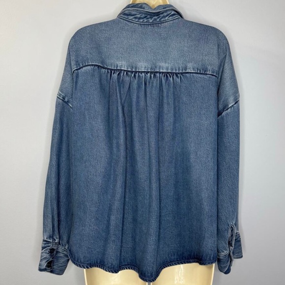 YFB Blue Denim Large top - Picture 3 of 13